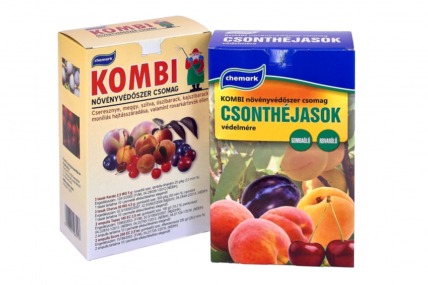 Megújult csomagolás, változatlan minőség és hatékonyság! - Kombi növényvédőszer csomag csonthéjasok védelmére